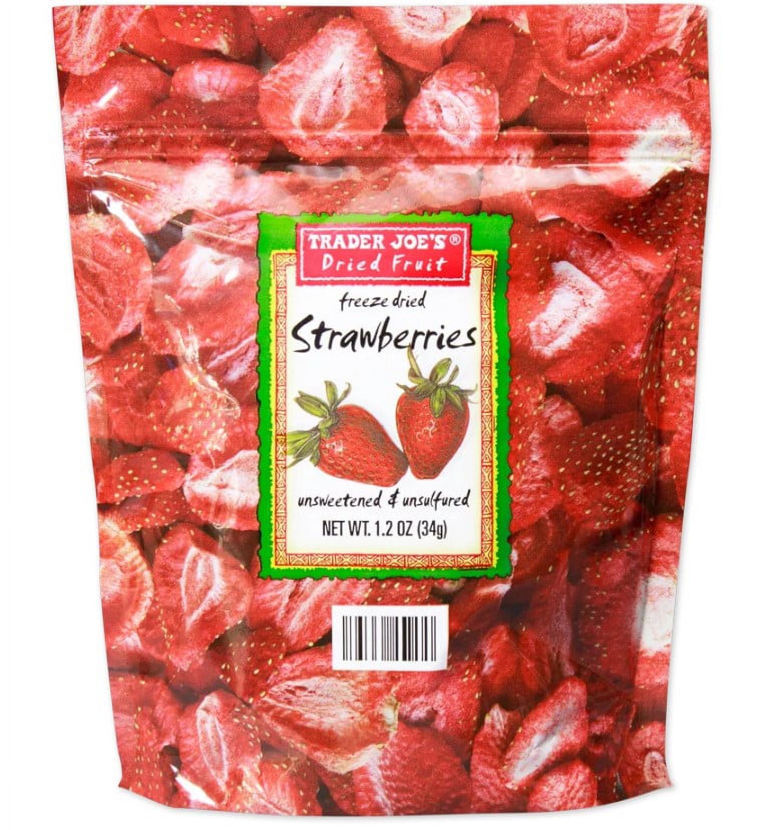Trader Joe's Freeze Dried Strawberries, 1.2 Oz