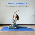 thumbnail image 4 of Thin Folding Yoga Mat 68 X 27 Inch 4mm Super Thin PVC Yoga Mat For Beach Park Travel Picnic Pilates, 4 of 7
