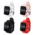 thumbnail image 5 of Lohuatrd Casual Digital Sport Watches LED Digital Display Large Square Dial Ergonomic Design Silicone Wristband Watch, 5 of 8