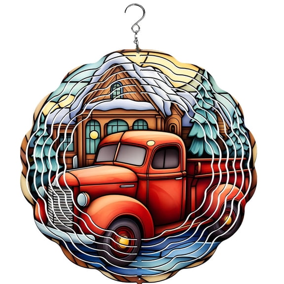 Truck Wind Spinner, Garden Décor, Yard Décor, Porch Decor