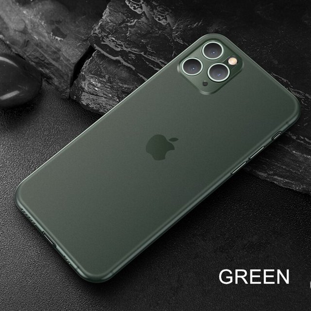 Funda blanda dura ultrafina de 0,2mm para iPhone 13 12 mini 11 Pro X Xr Xs Max funda trasera mate PP para iPhone SE 2020 6 6S 7 8 Plus Tan Jianjun unisex