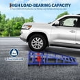 thumbnail image 2 of Towallmark 2-Pack Hydraulic Car Ramps, Heavy-Duty Vehicle Steel Ramps with 5T / 11000lbs Jack Load Capacity, Portable Design for Effortless Oil Changes and Car Lifts/Low Cars(Blue), 2 of 8