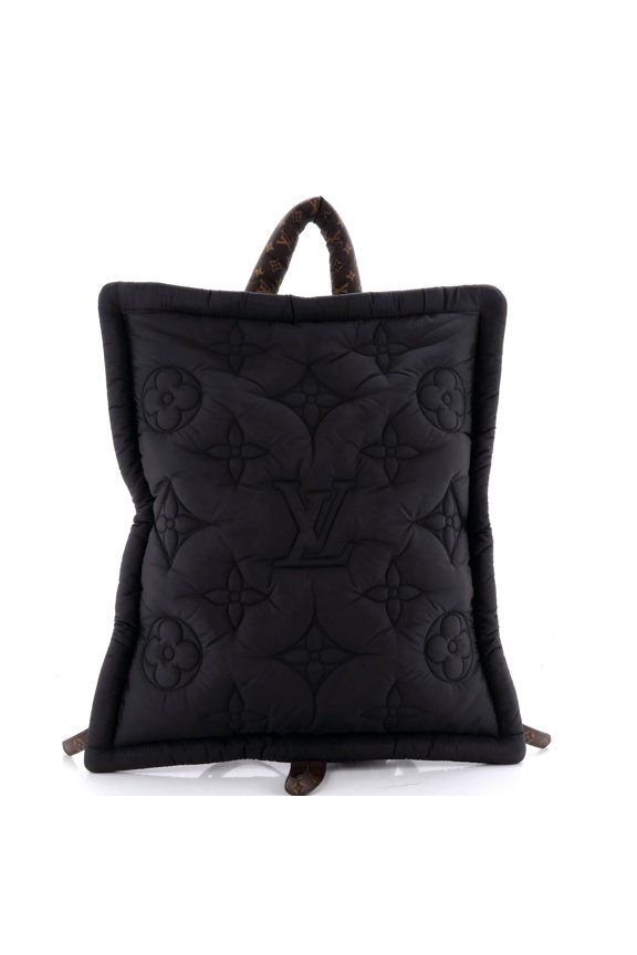 Pre-Owned Pillow Backpack Monogram Quilted Econyl Nylon By Rebag