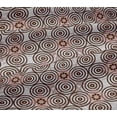 thumbnail image 4 of oneOone Cotton Jersey Brown Fabric Diamond & Circles Geometric Quilting Supplies Print Sewing Fabric By The Yard 58 Inch Wide, 4 of 4