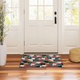 thumbnail image 3 of Yayeee Doormat for Inside 20"x32" Absorbent Low-Profile Washable Non-Slip Rubber Backed Entryway Rug, Black Lucky Cat, 3 of 8