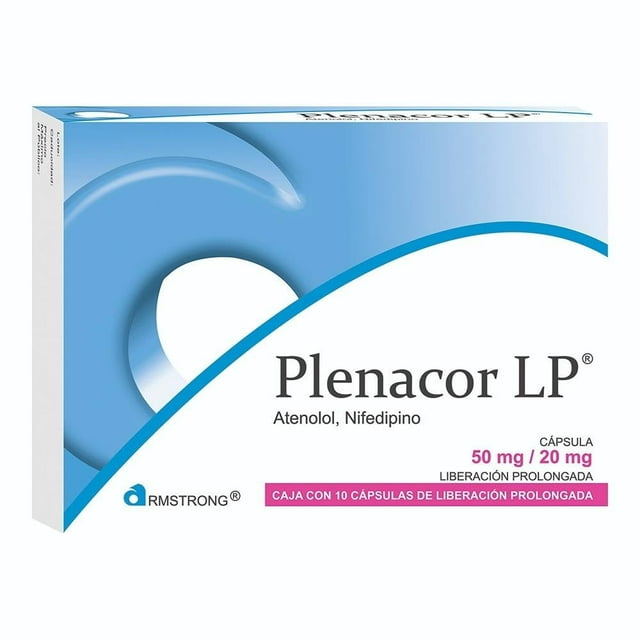 Plenacor LP 50 mg, 20 mg 10 cápsulas liberación prolongada