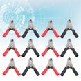 thumbnail image 1 of 50 Sets Electrical  Clips Insulated Battery Clip Insulated Battery Cable Clamp 10A Tool Kit For Testing Equipment, 1 of 8