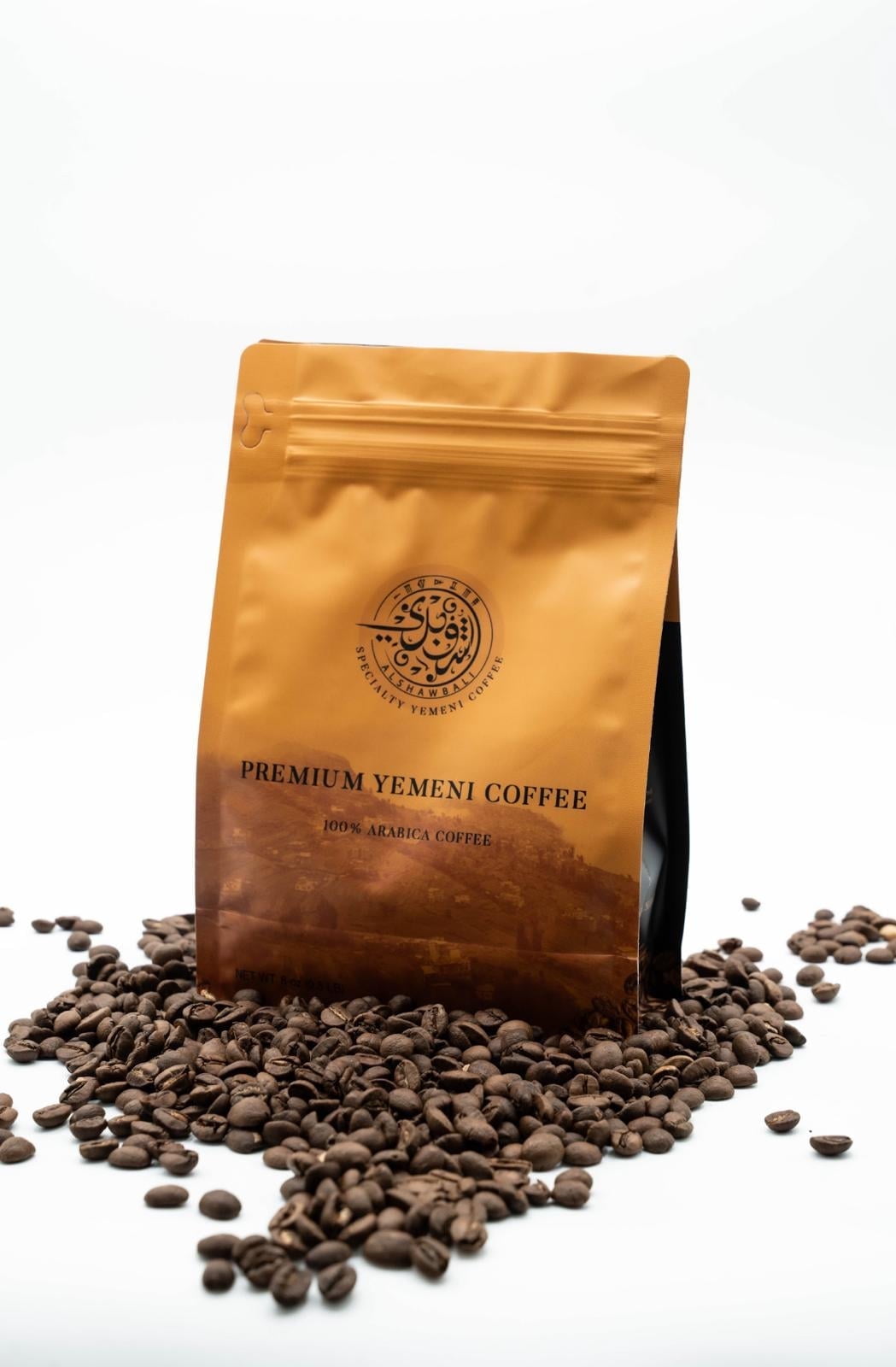 K'FE Negro Colombian Dark Roast Coffee - Fair Trade Organic Whole Bean 8oz Bold Smooth