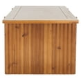 thumbnail image 5 of SAFAVIEH Buckley Mission Rectangle Coffee Table, Brown (47.3 in. W x 22.8 in. D x 18.1 in. H), 5 of 9