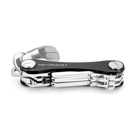 KeySmart Classic - Compact Key Holder and Keychain Organizer (up to 14 Keys, Black)