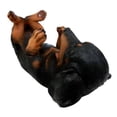 thumbnail image 2 of Ebros Black & Tan Sausage Wiener Dachshund Dog Wine Bottle Holder Figurine 11"L, 2 of 9