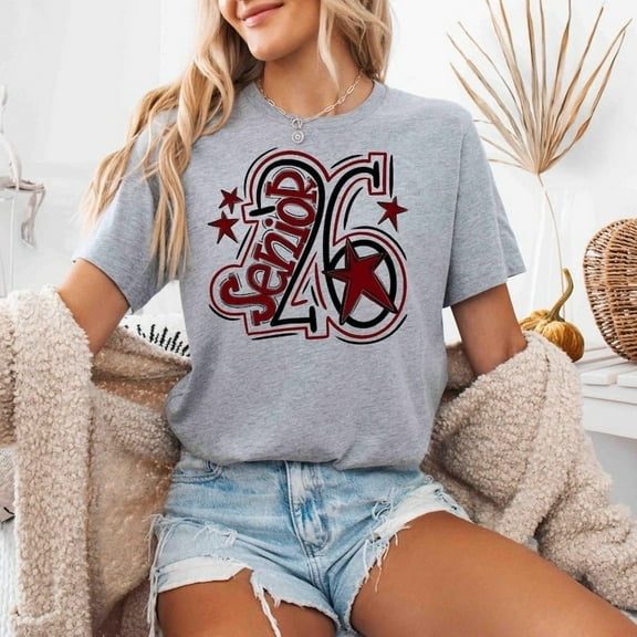Senior 2026 T-shirt, Class of 2026 Shirt, Graduation Tee Fast Shipping New