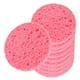 thumbnail image 2 of Esponjas faciales, discos limpiadores faciales, prácticos, profesionales, artículos esenciales para cuidado de piel en viajes. Lavan suavemente Rosa 10 piezas, 2 of 8
