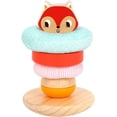 thumbnail image 2 of TOOKYLAND Wooden Wobble Stacker - Stacking Tower Toy, Ages 12m+, 2 of 9