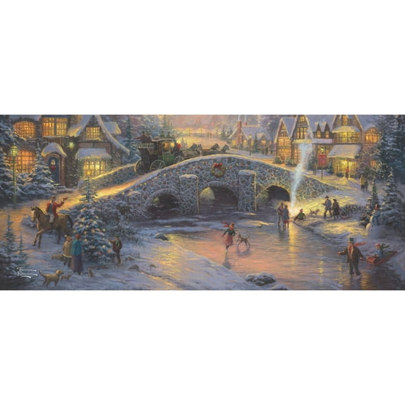 Thomas Kinkade (Spirit of Christmas) FilmPix™ Photo Insert