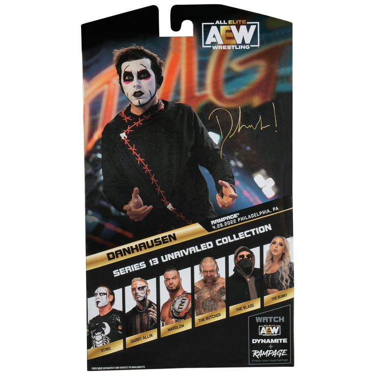 Danhausen - AEW Unrivaled 13 Jazwares AEW Toy Wrestling Action Figure