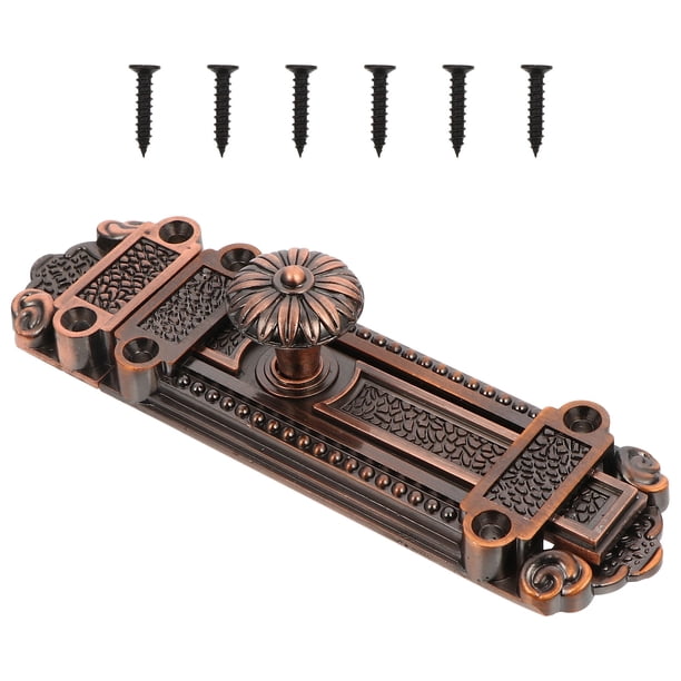 1 Pc Zinc Alloy Antique Door Window Latch Vintage Security Sliding