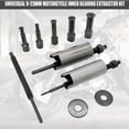 thumbnail image 2 of Desiderio Kit extractor de cojinetes internos universal para motocicleta, juego de 5 extractores de cojinetes, herramienta de embrague, kit de extracción de martillo deslizante interno para todas las, 2 of 5
