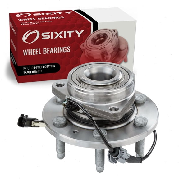 Sixity Auto 515160 Front Wheel Bearing Hub Assembly compatible with Chevy Silverado 2014-2018, for GMC Sierra 1500 2014-2018, for Tahoe Suburban Yukon 2015-2020, for Cadillac Escalade 2015-2020