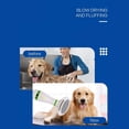 thumbnail image 2 of Ergonomic Design Dog Hair Dryer, 2-In-1 Grooming Solution With Customizable Drying Experience, Low Noise For Stress-Free Sessions, Safe for Pet Features, Adjustable Temperature To Suit Every Coat Type, 2 of 5