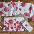 thumbnail image 2 of Split P Poppy Red Floral Table Runner 15" x 72", 2 of 5