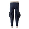 thumbnail image 3 of Jgppe Men's Cargo Pants with Large Zipper Pockets Lightweight Stretch Elastic Waist Drawstring Slim Hiking Pants, 3 of 6