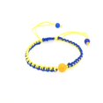 thumbnail image 1 of Nueva moda, pulseras de la bandera nacional de Ucrania, pulsera de cuentas de piedra Natural hecha a mano, bandera ucraniana azul amarilla, orgullo patriotismo Gao Jinjia LED, 1 of 2