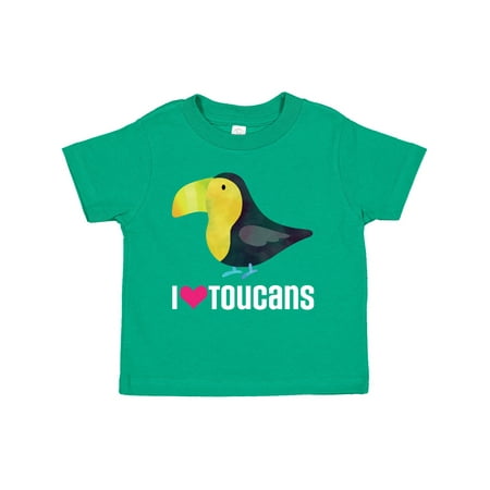 

Inktastic Toucan Bird I Love Toucans Cute Gift Toddler Boy or Toddler Girl T-Shirt