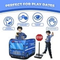 thumbnail image 2 of Super Joy Police Car Play Tent for Kids Birthday Gift for Boys Girls Indoor Outdoor Playhouse Toy, 2 of 6