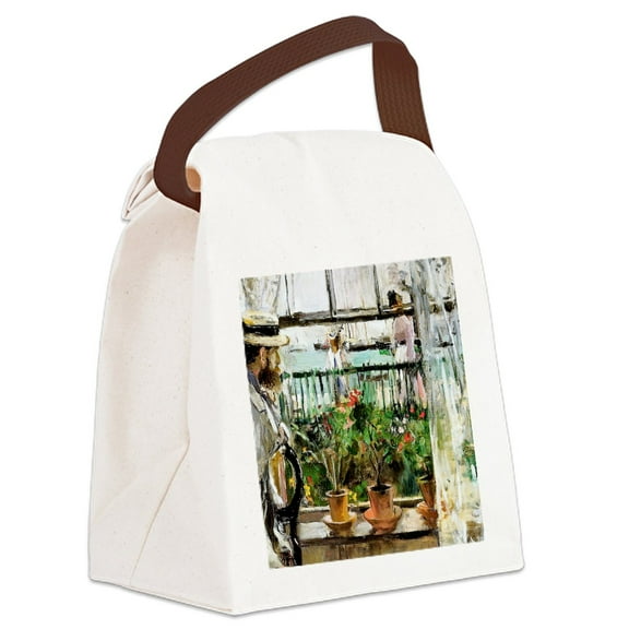 CafePress - Cal Morisot 11 - Canvas Lunch Bag with Strap Handle
