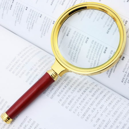 10X 70mm Handheld Portable Magnifier 2" Reading Jewelry Loupe Magnifying Glass - Lightweight Design-Clearance
