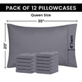 thumbnail image 3 of Fundas de almohada Utopia Bedding tamaño queen, 20 x 30 cm, paquete de 12, 3 of 8
