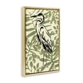 thumbnail image 3 of Stupell Industries Bohemian Brushed Heron Portrait Gold Floating Frame Canvas Art, 21 x 31, by June Erica Vess, 3 of 8
