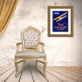 thumbnail image 3 of Retrotravel 25x32 Gold Ornate Wood Framed with Double Matting Museum Art Print Titled - 1908 First Air Guard Flight, 3 of 4
