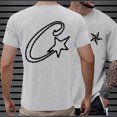 thumbnail image 2 of WEAIXIMIUNG T-Shirts pour Hommes Graphiques Country T-Shirt d'Été pour Hommes à Col Rond à Manches Courtes T-Shirt de Sport de Mode de Rue Décontractée pour la Maison pour Hommes, 2 of 7