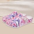 thumbnail image 2 of Esquirla Nurse Clogs Colorful Patterned EVA Nursing Shoes for Kitchen Indoor Sanitary 39, 2 of 8