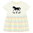 thumbnail image 3 of Inktastic Horse for Girls Girls Baby Dress, 3 of 5