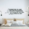 thumbnail image 2 of You're Gonna Hate Me For This But You'll Thank Me Later - Exercise Workout Quote Motivation Fitness Inspiration Vinyl Wall Art Sticker Decal Home Gym Workout Area Fitness Decoration Size (4x10 inch), 2 of 3