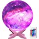 thumbnail image 1 of Moon Lamp,16 Colors 3D Printed Moon Lights Kids Night Light with Stand, Time Setting, Remote & Touch Control, USB Rechargeable, 1 of 4