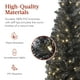 thumbnail image 3 of Árbol de Navidad Best Choice Products 7.5 pies preiluminado negro, 3 of 7