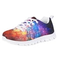 thumbnail image 1 of Pzuqiu Universe Galaxy Girls Sneakers Size 11 Lace Up Kids Tennis Shoes Lightweight Casual Walking Shoes Running Athletic Shoes, 1 of 5