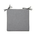 thumbnail image 1 of Seat Cushion Summer Simple Style Breathable Heavy Duty Modern Square Solid Color Computer Chair Sitting Cushions Pad Grey 40x40cm, 1 of 10