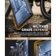thumbnail image 4 of Funda de teléfono TONGATE para Samsung Galaxy S23 Ultra 6.8 Azul, 4 of 7