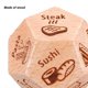 thumbnail image 1 of Dados de decisión de comida, regalos de pareja de Navidad, juego de rol, regalos para marido y esposa, 1 of 3