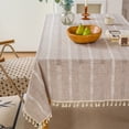 thumbnail image 6 of Inerposs Openwork Jacquards, Counteractive Tassel Tablecloth, Home Table Decoration, Exquisite Embroidery, Versatile Dining Experience, 6 of 6
