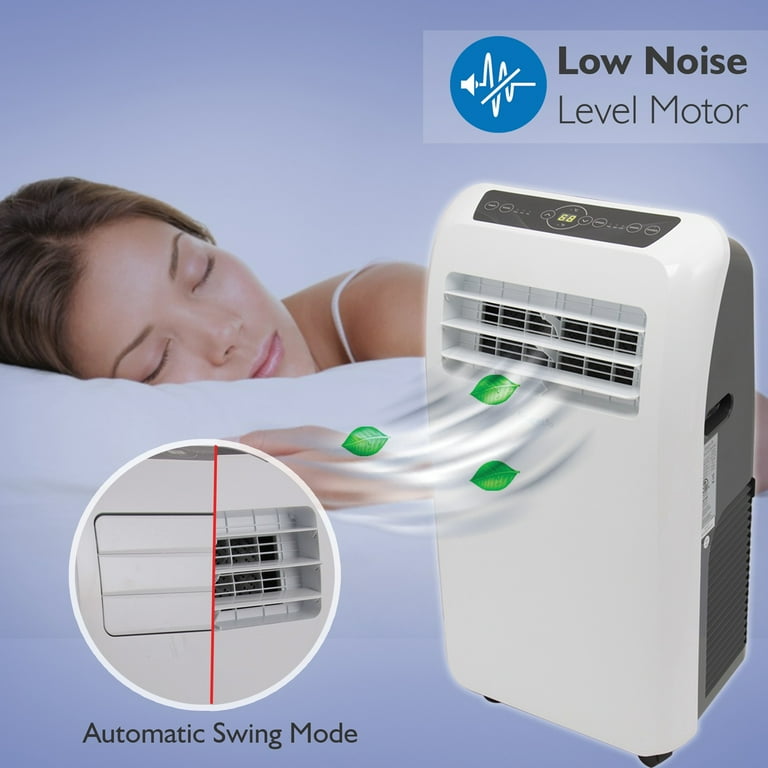 SereneLife SLACHT108 Portable Room Air Conditioner And Heater (10,000 BTU)  - Walmart.com