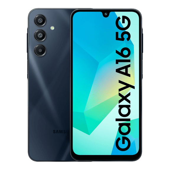 Restored Samsung Galaxy A16 5G Unlocked Cell Phone, 128GB, 4GB RAM, Blue Black