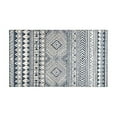 thumbnail image 2 of 2 Piece Black Boho Kitchen Rug Set: Non-Slip, Washable, Perfect Kitchen Mats for Floor - Upgrade Your Kitchen Decor Now, 2 of 7