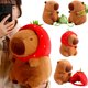 thumbnail image 2 of Capybara Plush Simulation Capibara Anime Fluffty Toy Kawaii Plushie Cute Doll Stuffed Animals Soft Doll Plush Gift Kid Toys, 2 of 4