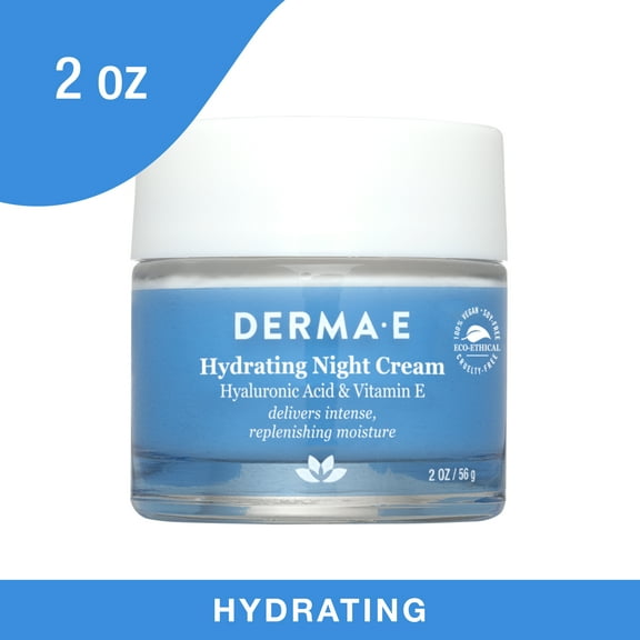 Derma E Hydrating Night Cream, 2 Oz